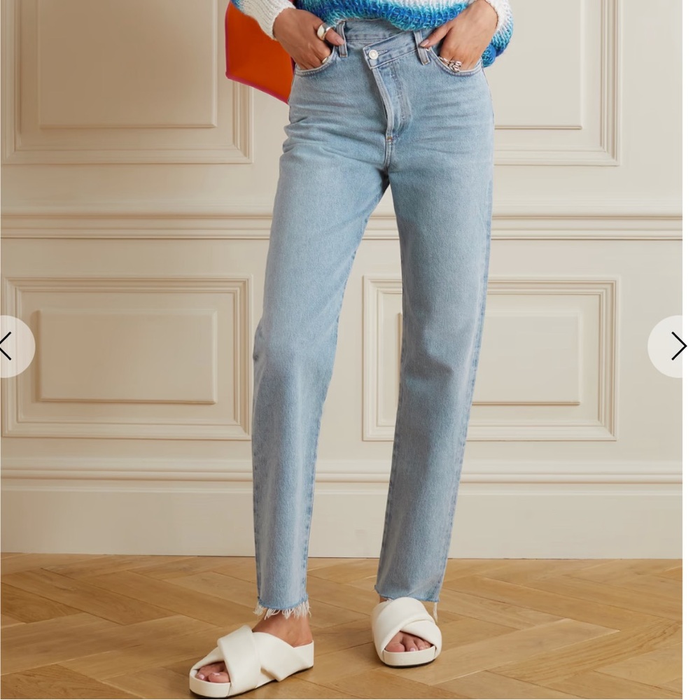 Agolde criss cross jeans size 24